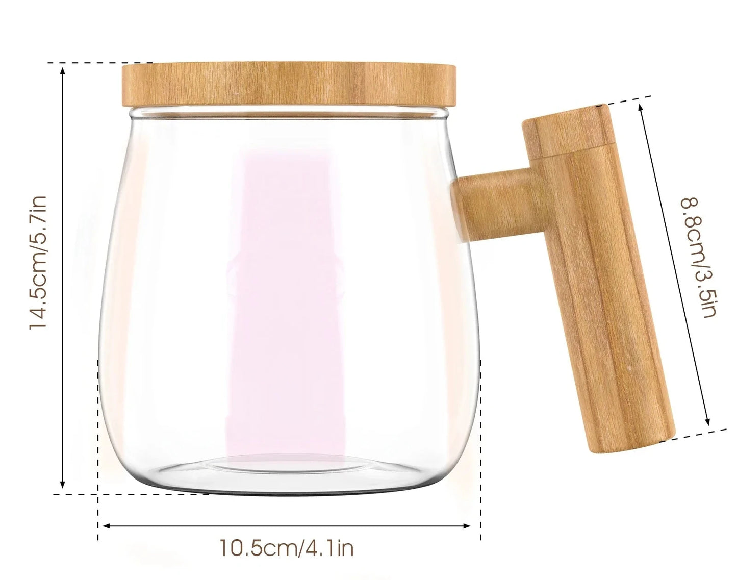 Minimalistic Self-Stirring Mug