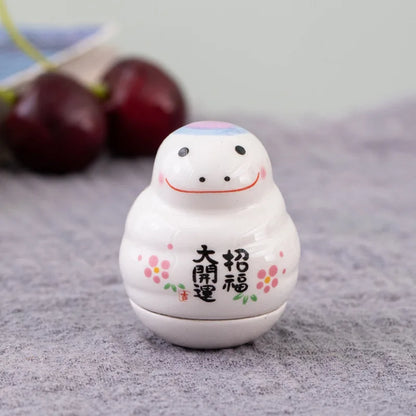 Ceramic Balancing Animal Zodiac Figures
