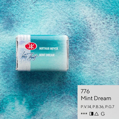 Russian White Nights Granulation Watercolor