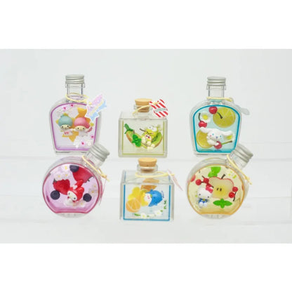 RE-MENT Sanrio Blind Box Toys Miniature Fruit Scene Anime Figure Hello Kitty My Melody Cinnamoroll Doll Model Toys Gifts
