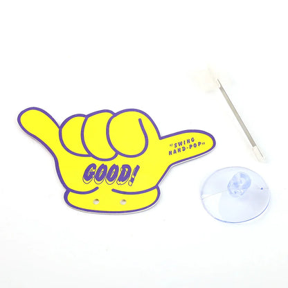 JDM “SWING HAND-POP” Lemon Scented Waving Air Freshener