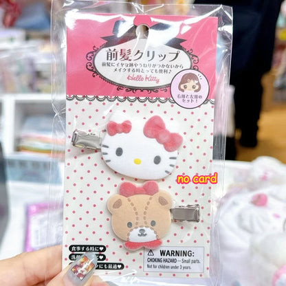 New Sanri Charmmy Kitty Hair Clips Cartoon Decor Barrette Clip Fashion Women Seamless Bangs Clip Cute Duckbill Clip for Party